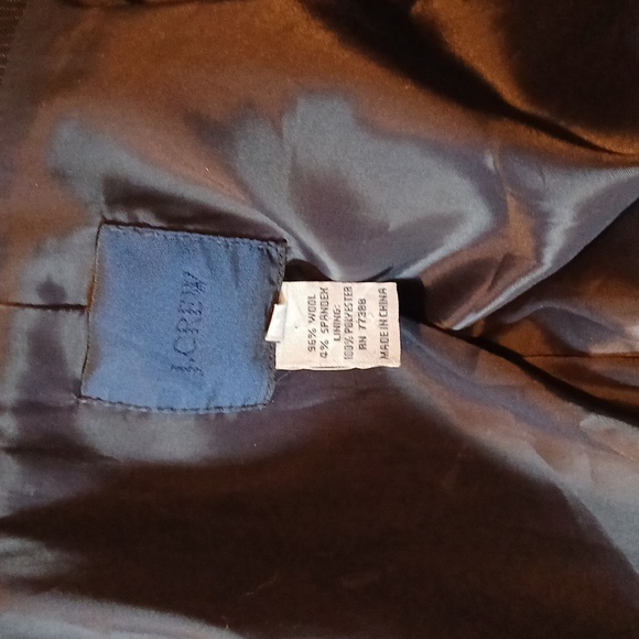 J.Crew Schoolboy navy pinstripe 2 button wool blazer jacket 4 - Picture 8 of 13